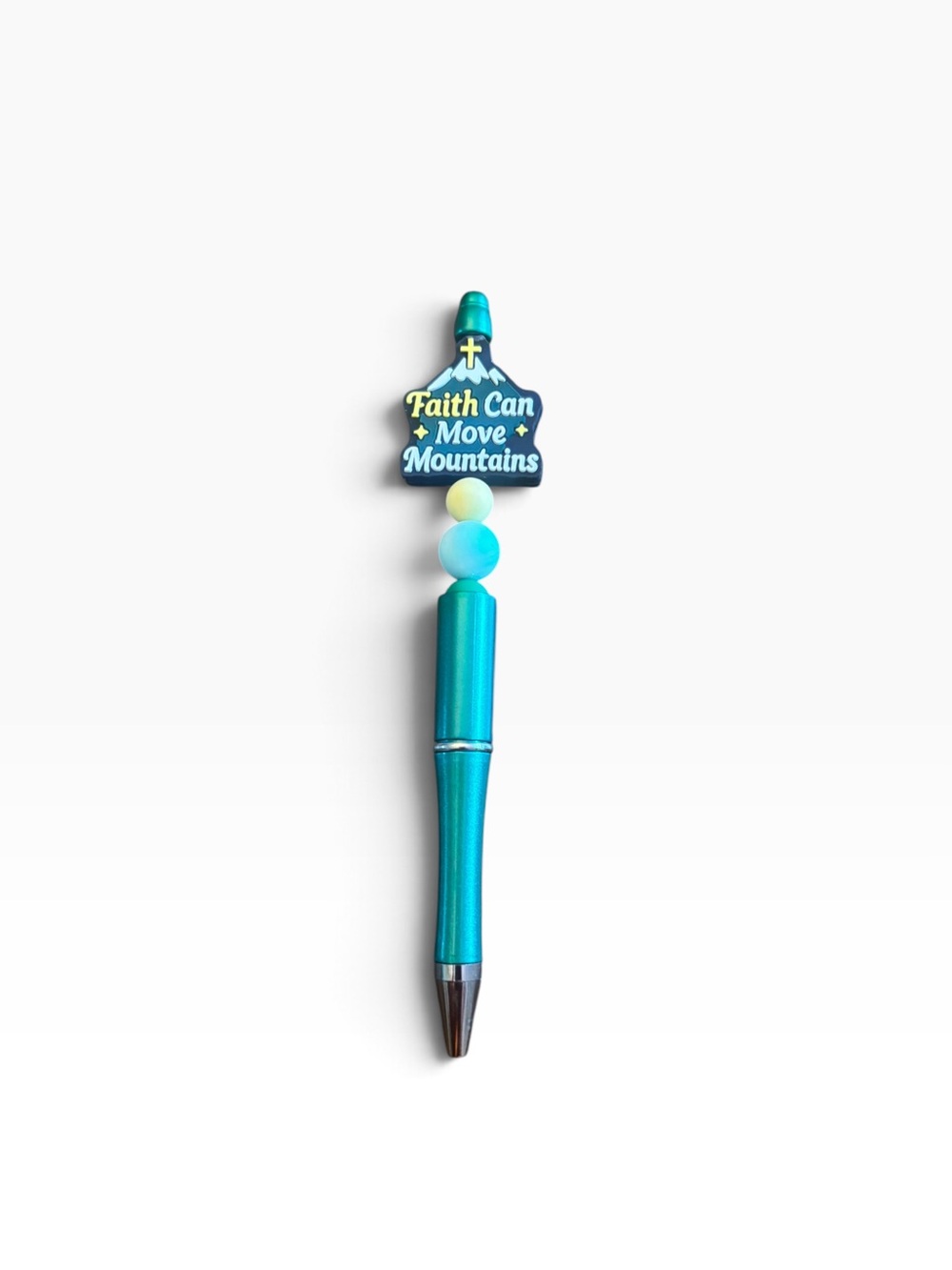 Faith Can Move Mountains Handcrafted Pen